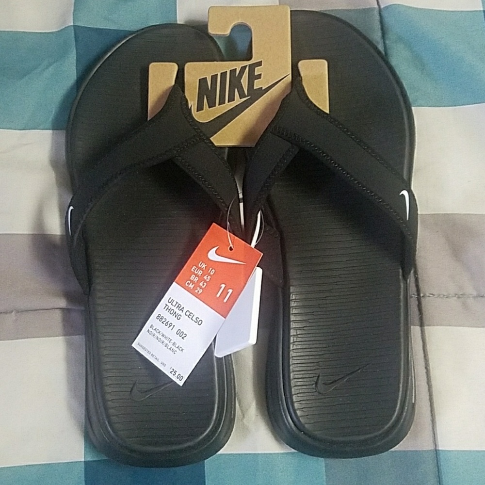 NWT Nike Flip Flops - Men's size 11